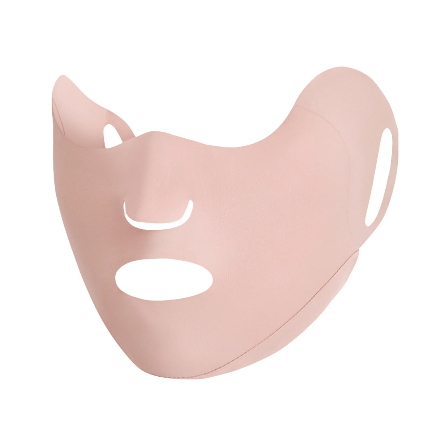 Sun-Protection Mask UPF50+ Breathable Ice Silk Material for Outdoor Sports Peaceful Pleasures Health and Wellness Pink