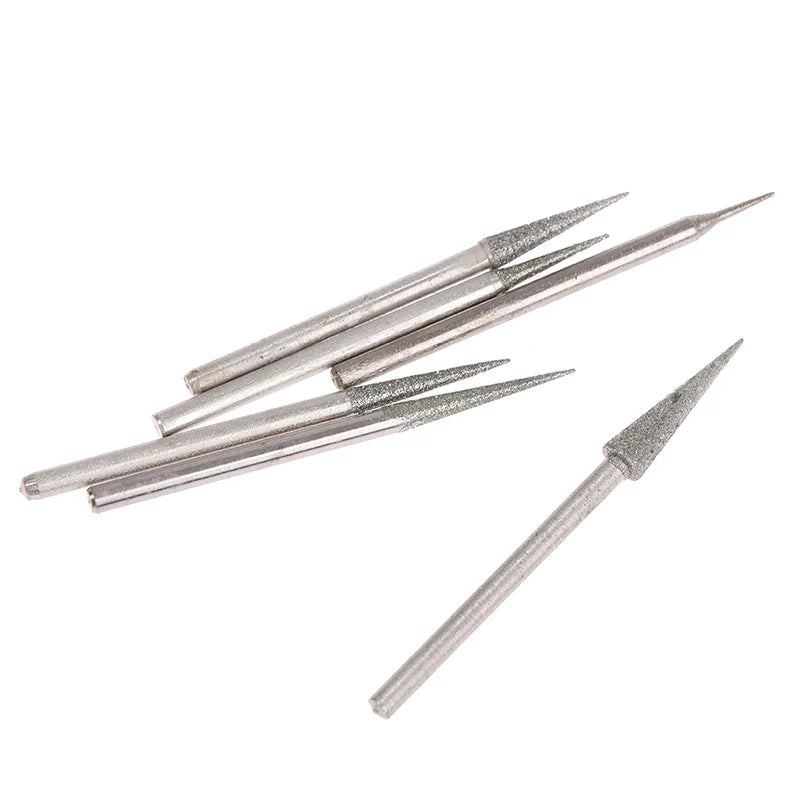 6-Piece Diamond Grinding Burr Set 1–4mm | Engraving Carving Bits