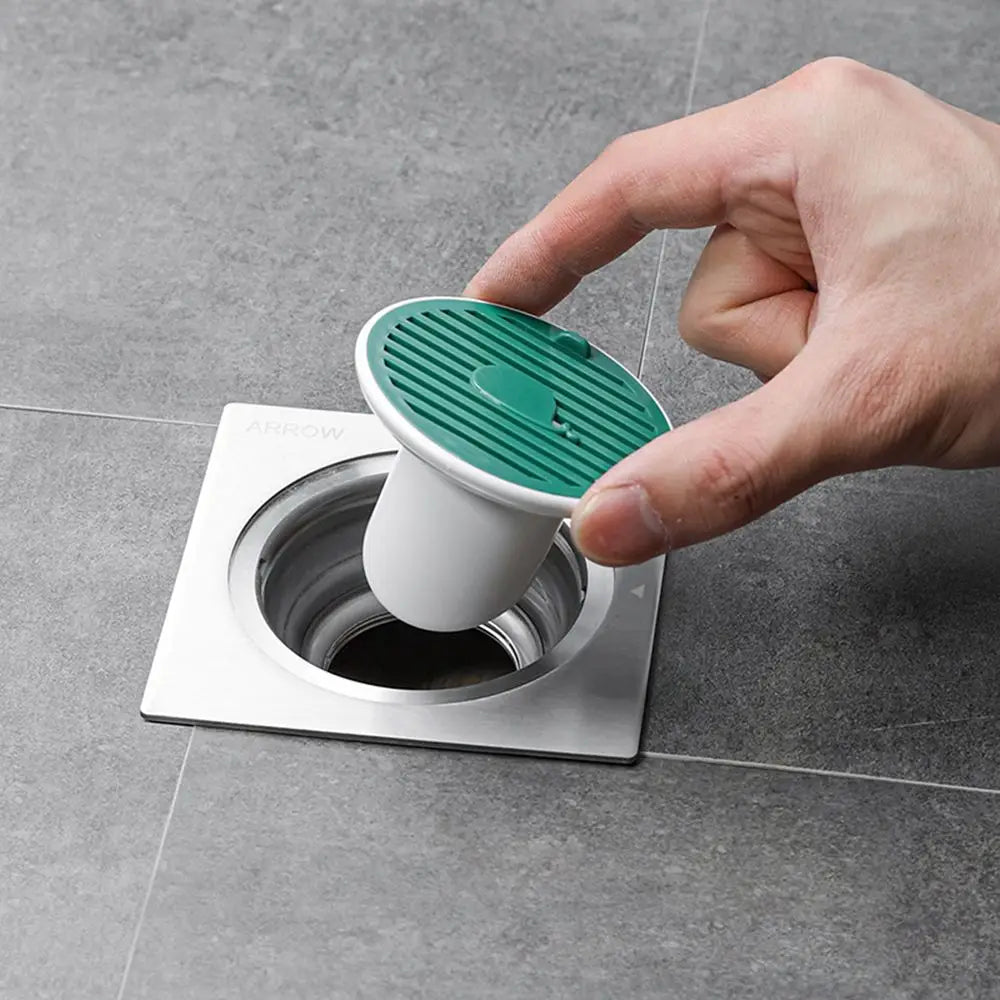 Whale Magnetic Shower Drain Stopper & Odor-Block Hair Trap