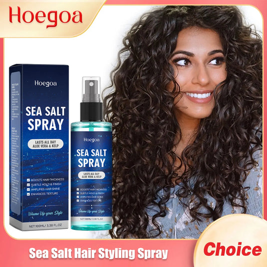 HOEGOA Curl Styling Spray – Volumizing & Nourishing Hair Mist Curl Styling Spray Oasis Select 200ml boxed