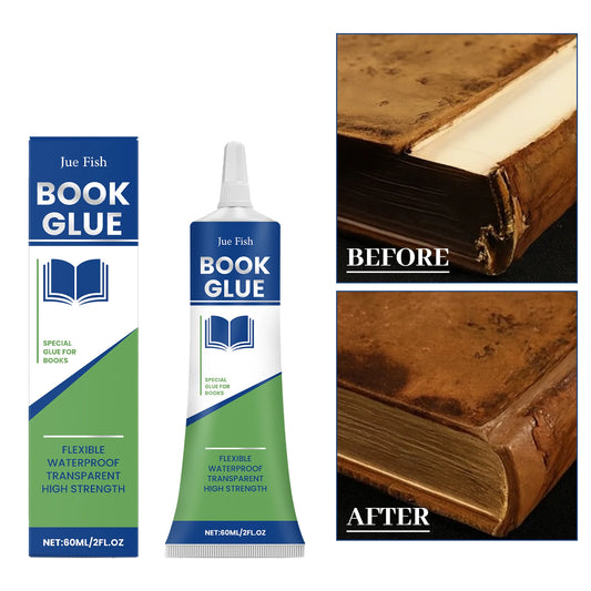 60ml Book Repair Glue | Quick Dry, Waterproof, Strong Adhesion Book Repair Glue Peaceful Pleasures Health and Wellness