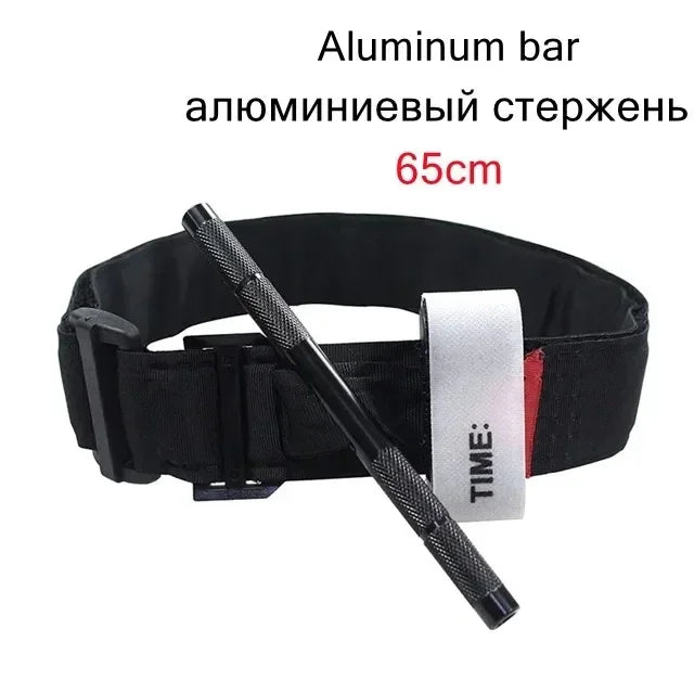 1pcs Metal Aluminum Rod Tourniquet Tactical Survival Hemostasis Second Generation Upgrade Repeated Use Strengthen Tourniquet Peaceful Pleasures Health and Wellness 1pcs 65cm