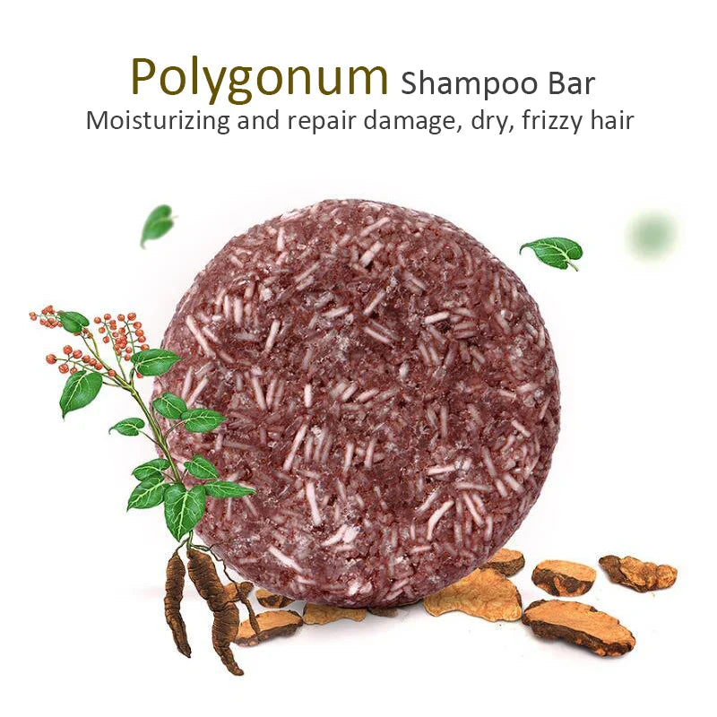 PURC Organic Solid Shampoo Bar 60g | Hair Darkening & Scalp