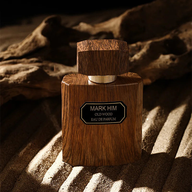 High-end Wood Perfume Brand Cologne Ebony Agarwood Long-lasting Fragrance Fresh Charm Confident Business Men Light Perfume 100ml Peaceful Pleasures Health and Wellness