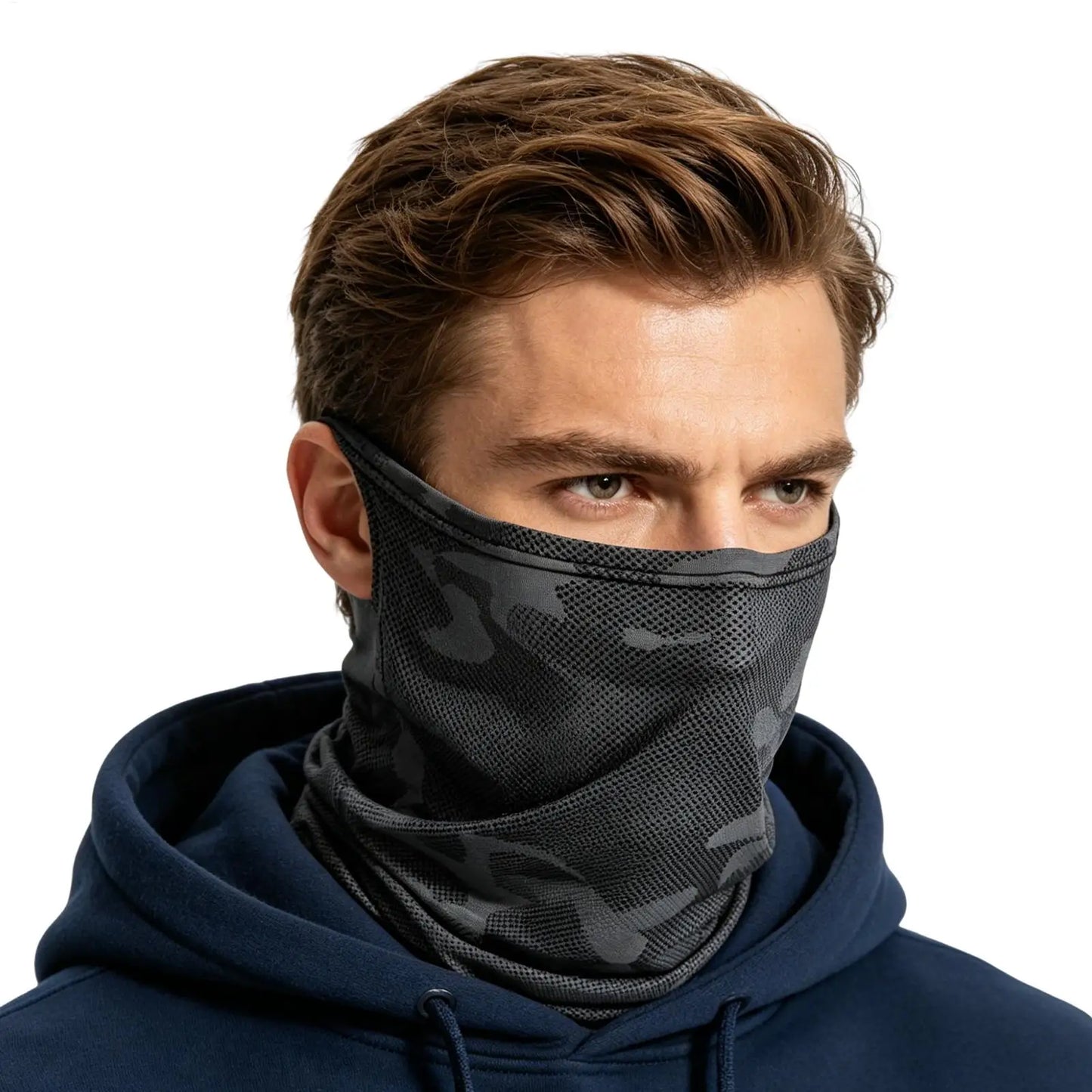 Breathable Sun Protection Face Mask Cooling UV Cover for Outdoor Sports Cycling Hiking Climbing Travel, Men Women Peaceful Pleasures Health and Wellness