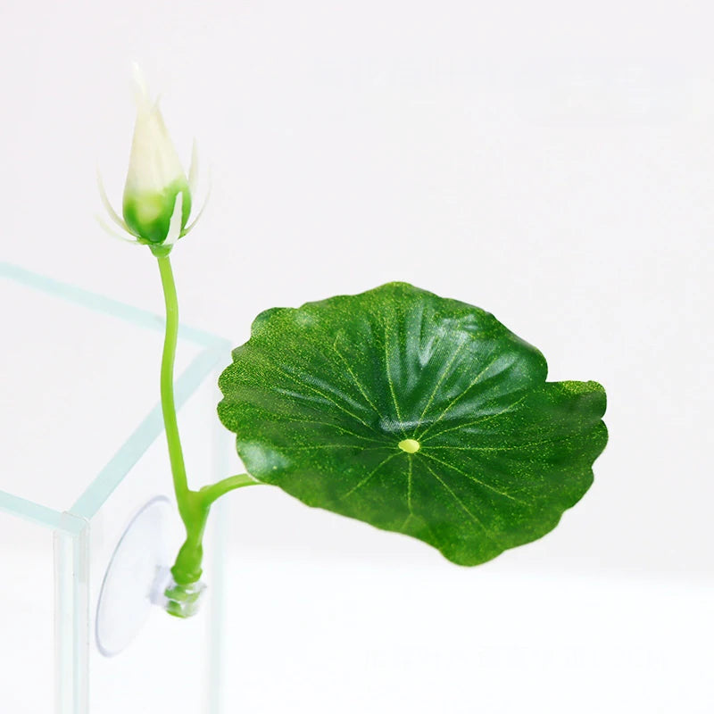 Silk Aquarium Plant & Hammock Leaf for Betta Fish Tank Aquarium Plant Decor Peaceful Pleasures Health and Wellness A3