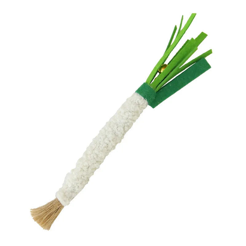 Interactive Wooden Cat Teaser Stick Toy with Bell | Kitten Play