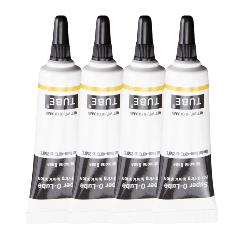 Silicone Lubricant Grease Waterproof Food Grade Lubricant Grease Heat-Resistant Maintenance Gel Machine Lubric ﻿10/20/50/100g Peaceful Pleasures Health and Wellness 4pcs