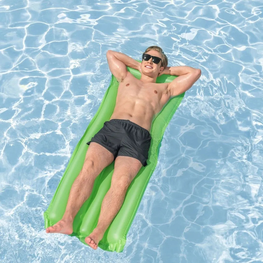 Inflatable Pool Float Ring & Water Hammock Swim Tube