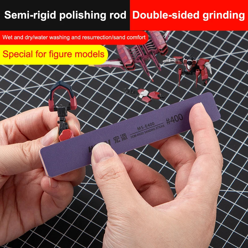 36-Pc Model Sanding Sticks Kit #400–#1500 | Hobby Polishing