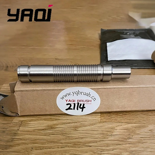 2026 Yaqi Men's Safety Razor Handle 316 Stainless Steel for Personal Care And Grooming Peaceful Pleasures Health and Wellness