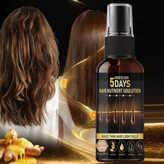 Biotin & Caffeine Hair Oil – Rosemary & Turmeric, 30g Hair Nutrient Oil Oasis Select