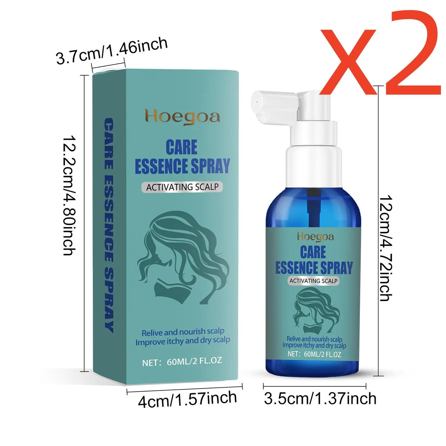 HOEGOA Scalp Care Essence Spray – Thicken & Prevent Hair Loss