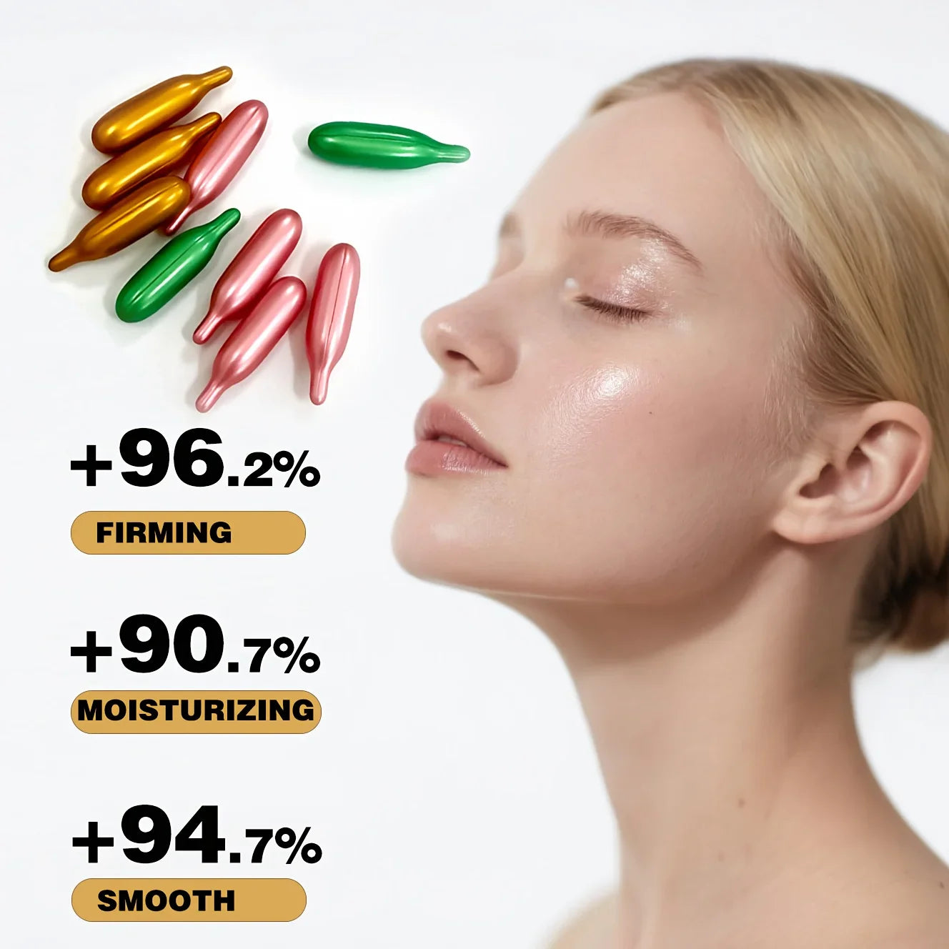 Vitamin E Essence Capsules – Hydrating Face Serum | 30 Capsules