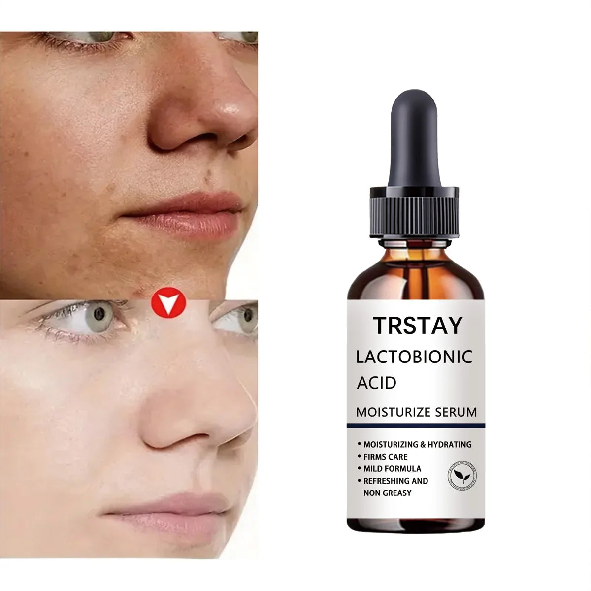 Instant Perfection Serums Facial Lactobionic Acid Skin Care Face Serums Reduce Wrinkles Fine Eye Essence Firming Lifting Peaceful Pleasures Health and Wellness