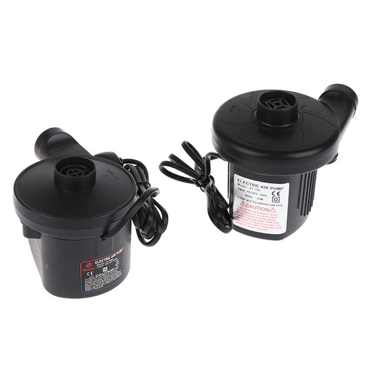 Home Use Camping Inflator Portable Electric Inflatable Pump With 3 Nozzles Air Mattress Boat Auto Air Inflatable Pump For Car Peaceful Pleasures Health and Wellness