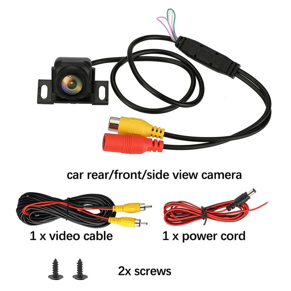 720P Car Backup Camera 170° Wide Angle Night Vision Waterproof Peaceful Pleasures Health and Wellness