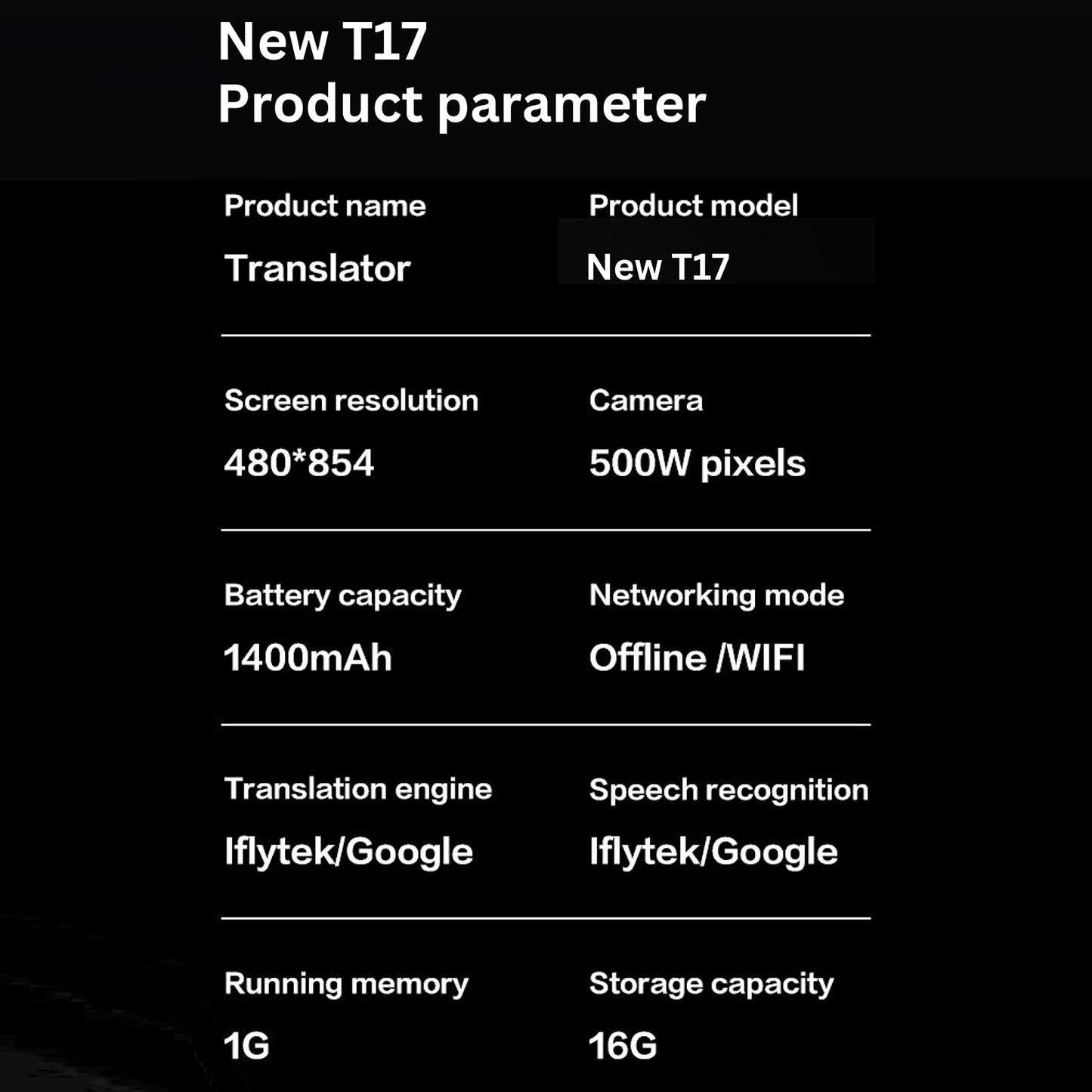 138 Languages Voice Device Translating Text Photo Translate Support