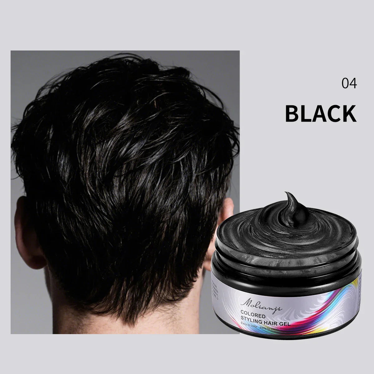 Hair Color Wax – Long-Lasting Styling Dye for Men & Women