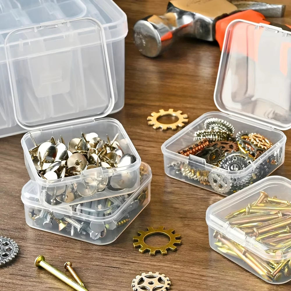 DIY Diamond Painting Embroidery Storage Box, Nail Art Jewelry Rhinestone Mosaic Storage Container, Multifunctional Storage Box Peaceful Pleasures Health and Wellness