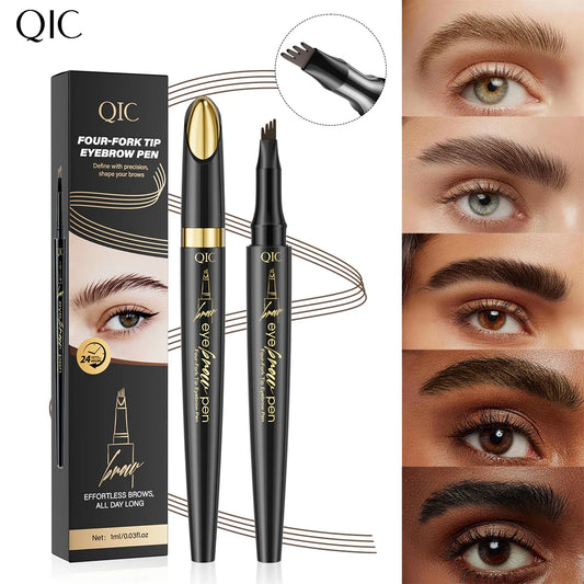 QIC 4-Tip Eyebrow Pencil – Waterproof & Long-Lasting | QIC Eyebrow Pencil Oasis Select