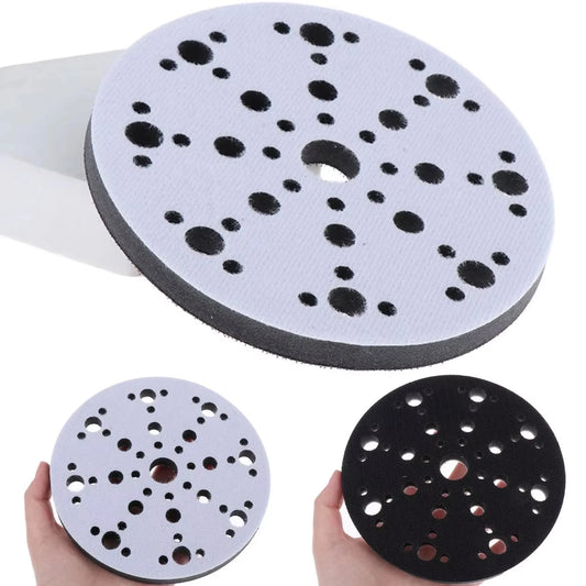 49-Hole Soft Sponge Interface Pad Sanding Pads Hook Loop Discs Sander Peaceful Pleasures Health and Wellness