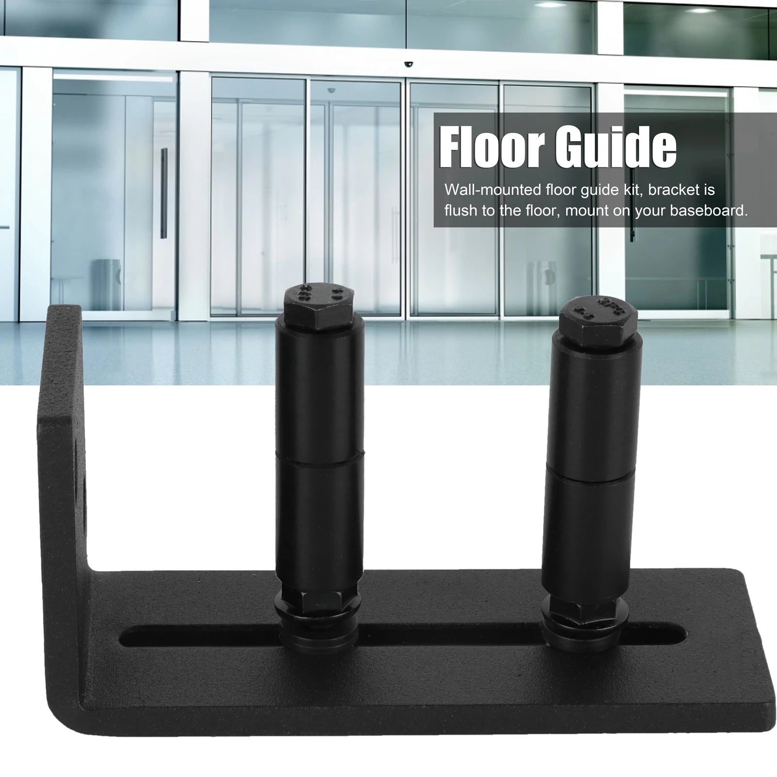 Barn Door Floor Sliding Door Sliding Barn Door Carbon Steel Bottom Floor Roller Kit Hardware Accessory Peaceful Pleasures Health and Wellness