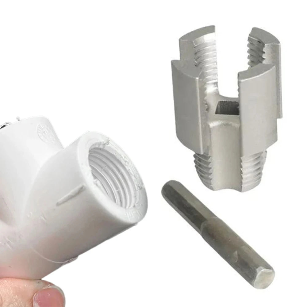 Integrated Internal & External Pipe Threading Tool PVC Pipe Thread Cutting Tool DN15 DN20 Pipe Threading Tool for Thread Cutting Peaceful Pleasures Health and Wellness