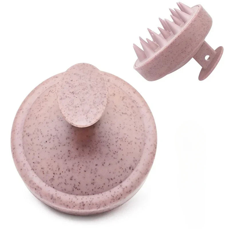 Silicone Scalp Massager Shampoo Brush – Deep Cleanse & Relax