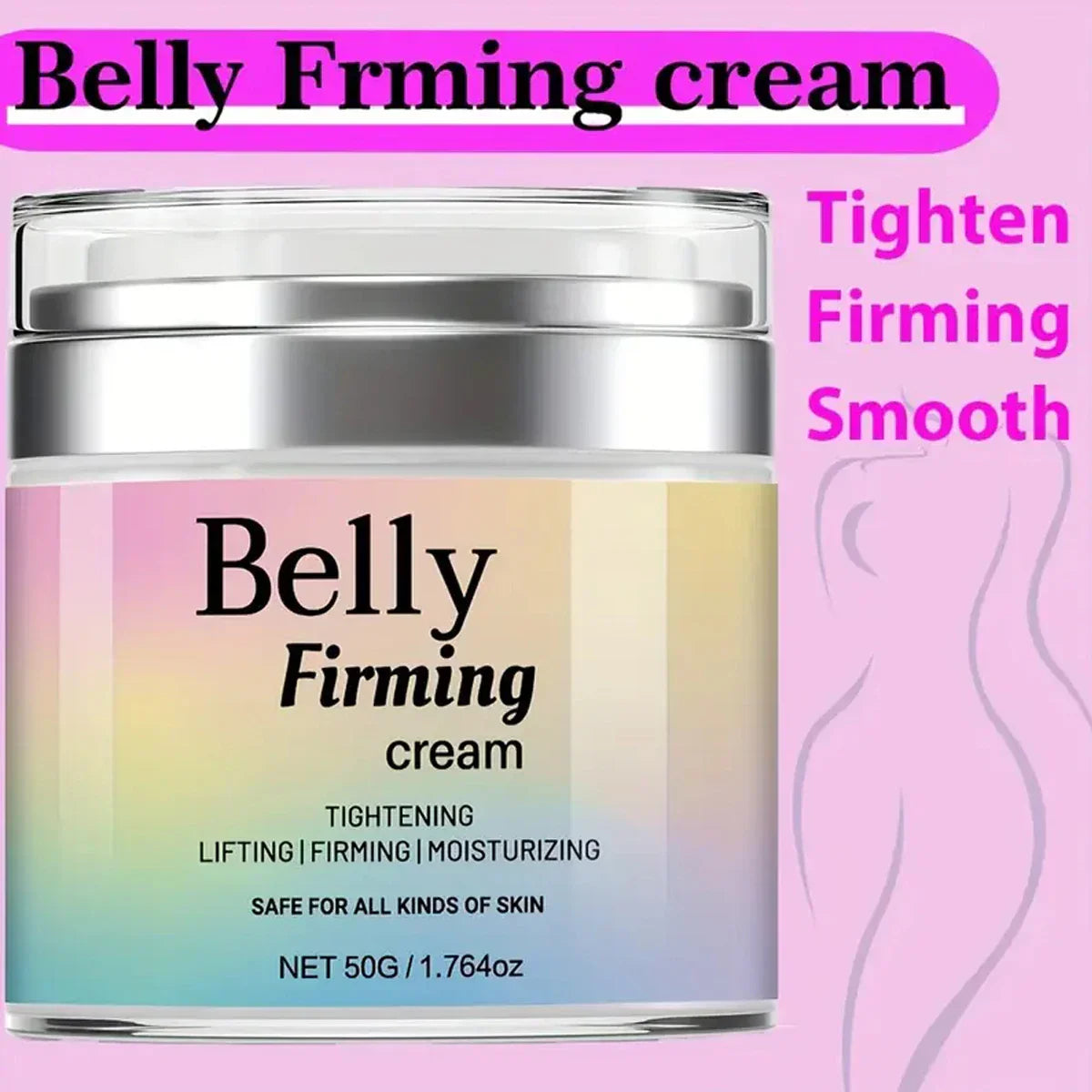 ENVISHA Firming & Slimming Body Cream – 50g Body Cream ENVISHA