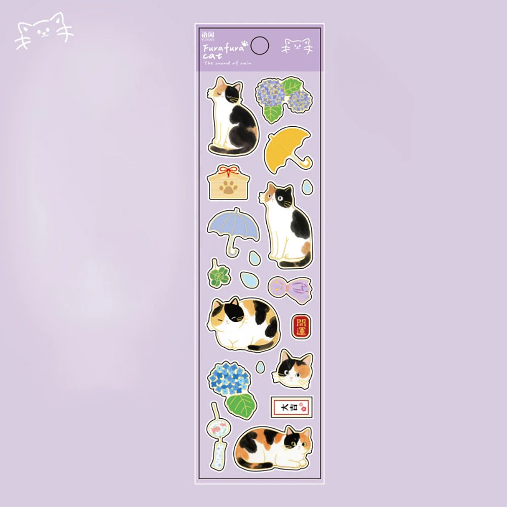 Cute Cat Pattern Handmade Account Photo Frame DIY Decoration Collage