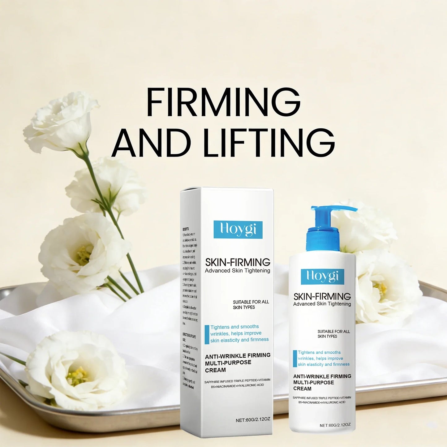 Hoygi Triple Peptide Body Lotion – Firming & Moisturizing Cream