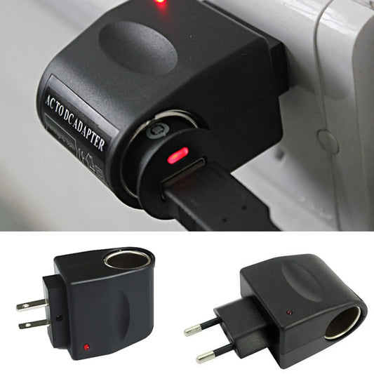Car Plug Converter Car Power Adapter Socket Converter Portable Waterproof Vehicle Gadgets for Outdoor Adventure Long Distance Peaceful Pleasures Health and Wellness
