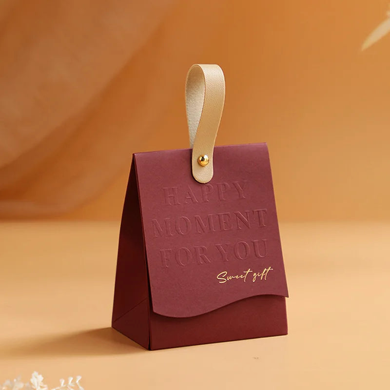 Kraft Paper Wedding Candy Favor Gift Box – DIY Party Favor