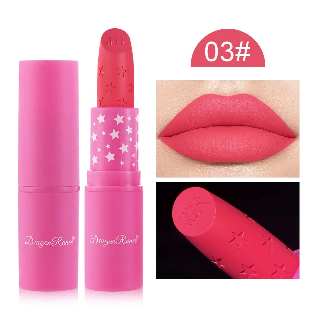 Dragon Ranee Velvet Matte Lipstick Pencil | 9 Colors, Waterproof