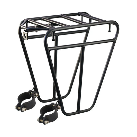 Steel Bicycle Front Fork Cargo Rack | Road & Mountain Bike Bike Cargo Rack Peaceful Pleasures Health and Wellness