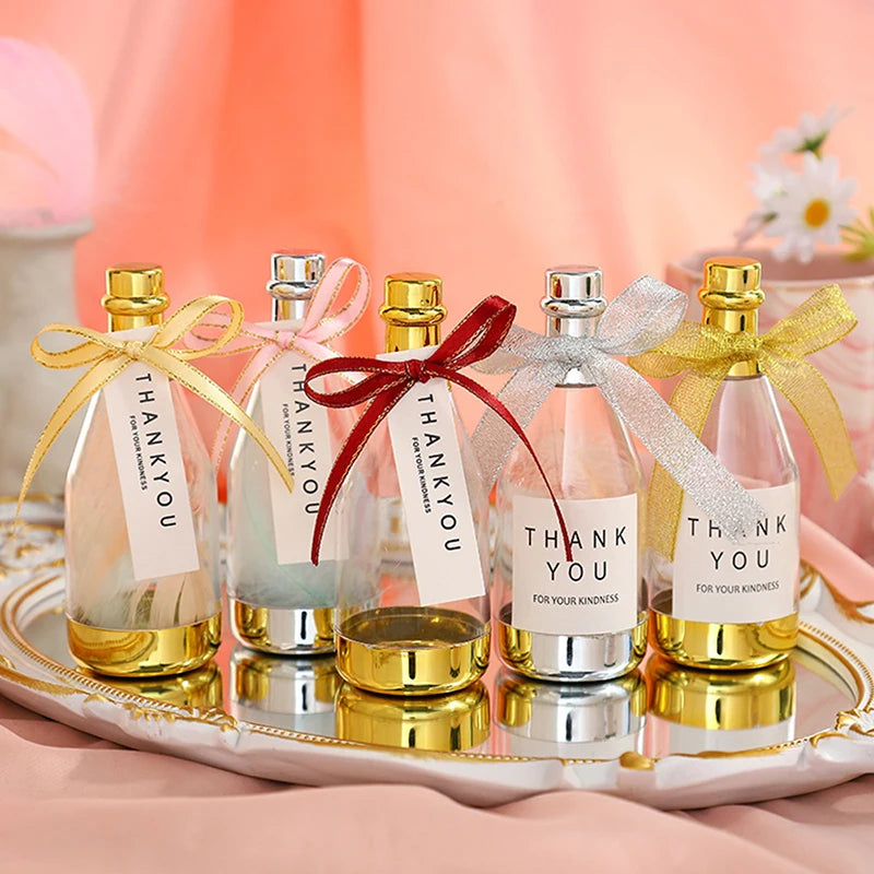 Champagne Bottle Candy Box | Wedding & Baby Shower Favor