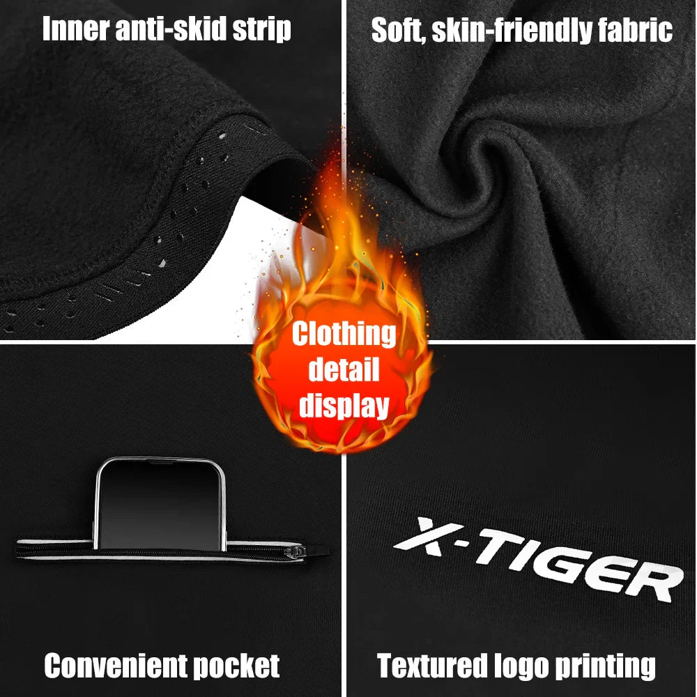 X-TIGER Windproof Thermal Cycling Vest – Reflective MTB Gilet