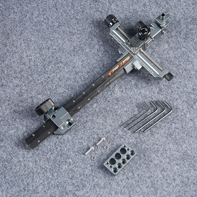 TP8810 Archery Compound Bow Sight Fiber Bracket Fast Adjustable Left