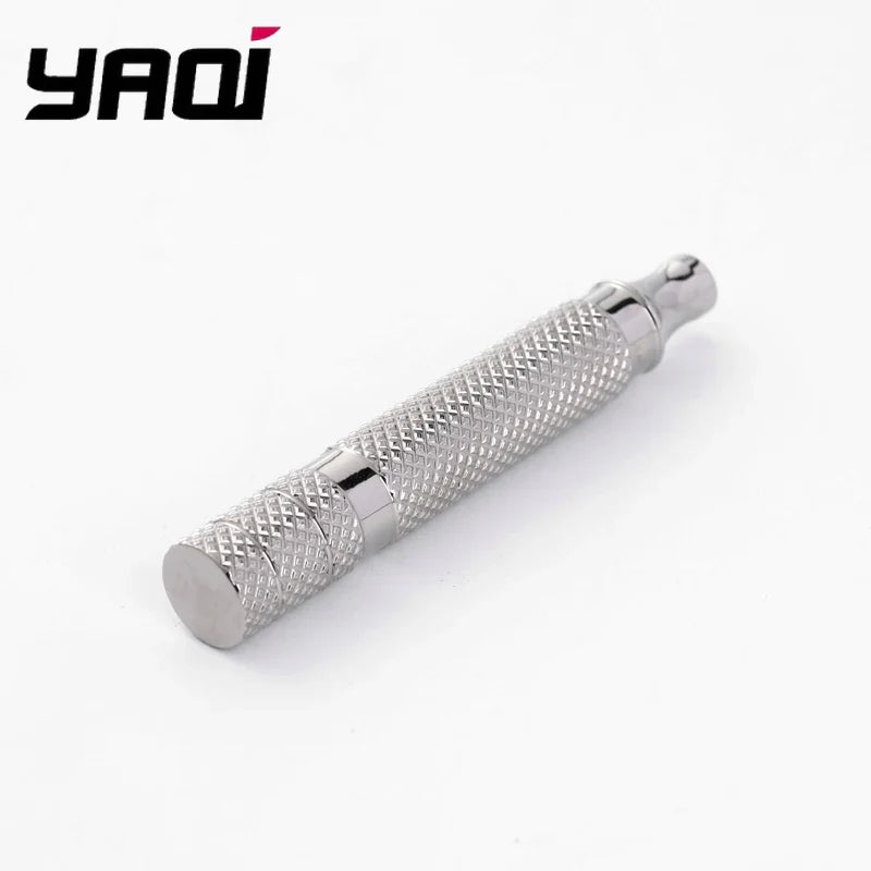 YAQI Polished Titanium Safety Razor Handle for Men
