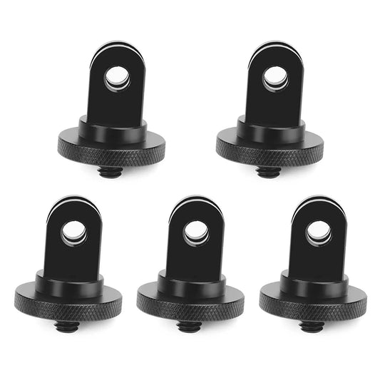 5pcs 1/4" Aluminum Tripod Adapter for GoPro, Sony & Insta360 Camera Accessory Peaceful Pleasures Health and Wellness United States