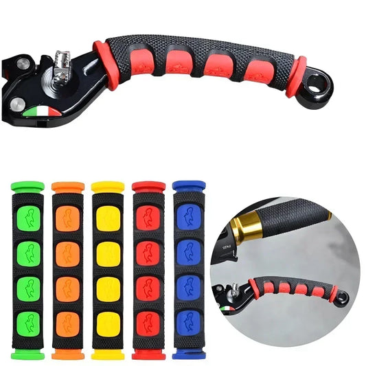 Silicone Brake Lever Cover Anti-Slip Gel Sleeve – Bike & Moto Brake Lever Cover Oasis Select Orange
