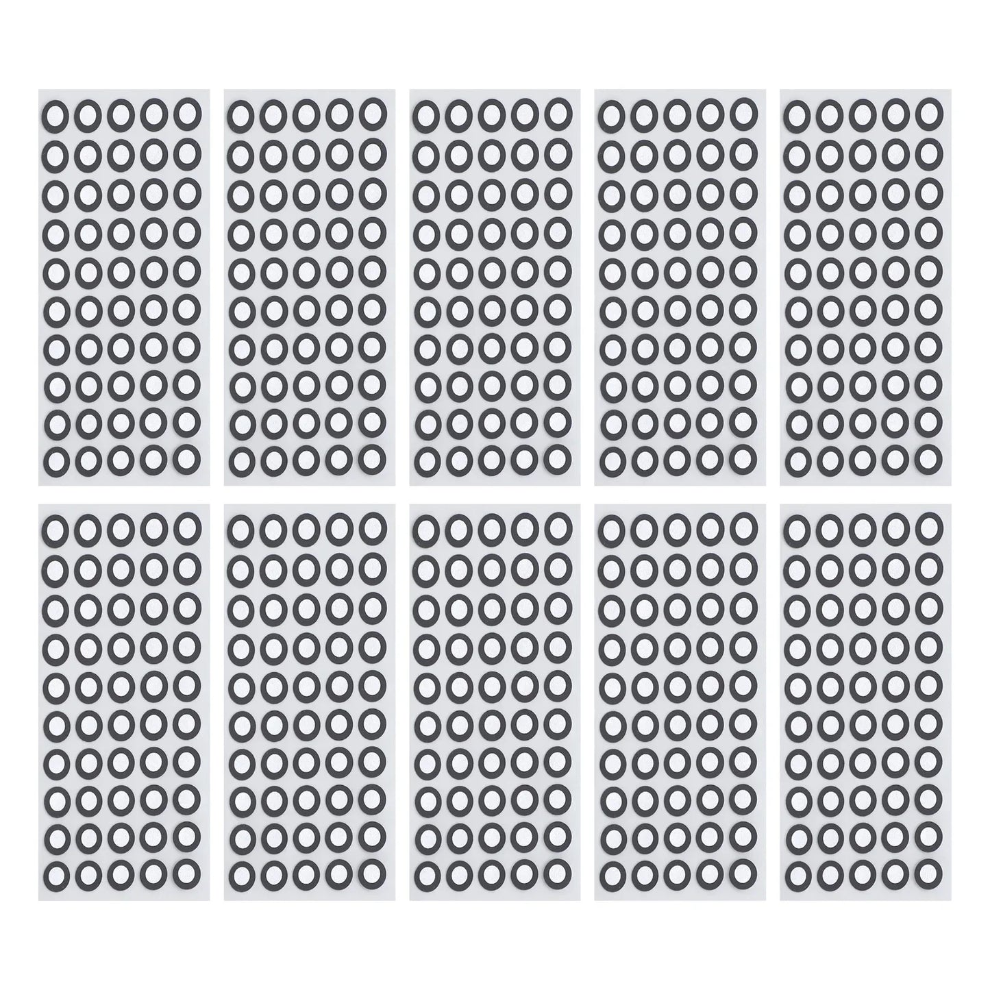 1000 Pcs 3D Scanning Markers 6mm ID 10mm OD Reflective Dots