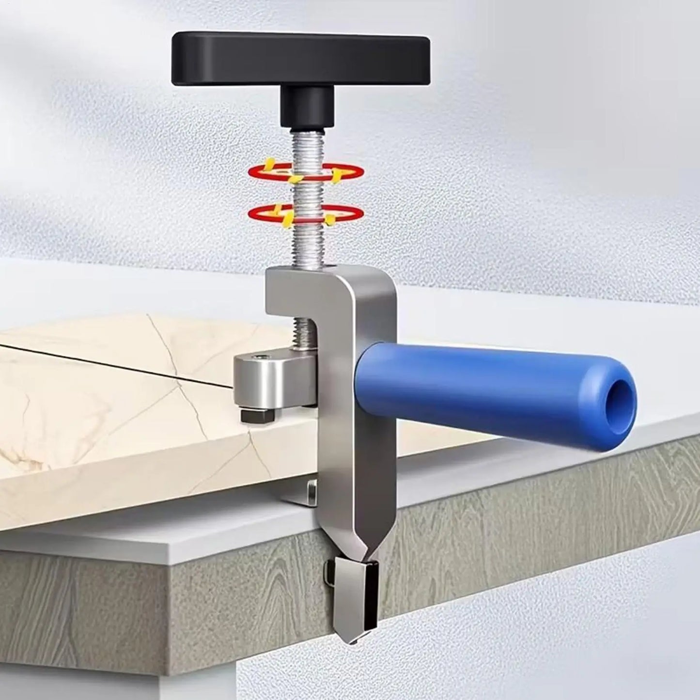 2-in-1 Manual Ceramic Tile & Glass Cutter | Carbide Wheel Manual Tile Cutter Peaceful Pleasures Health and Wellness