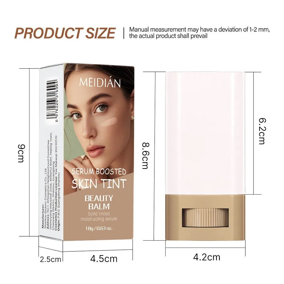 Skin Tint Stick Foundation Balm – Waterproof & Nourishing