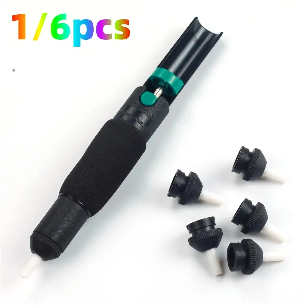 Dual-Ring Non-Slip Solder Sucker Desoldering Pump for PCB Peaceful Pleasures Health and Wellness