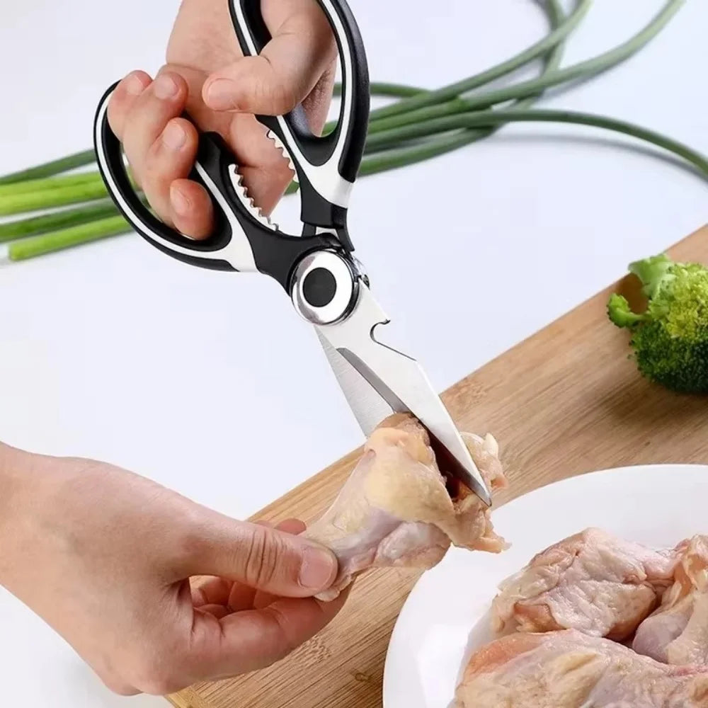 Heavy Duty Stainless Steel Kitchen Scissors & Poultry Shears