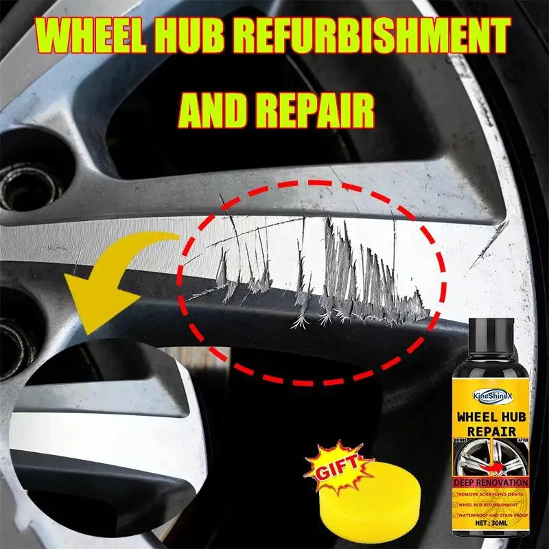 Car Wheel Rim Scratch Repair Paste | Alloy Wheel Restorer