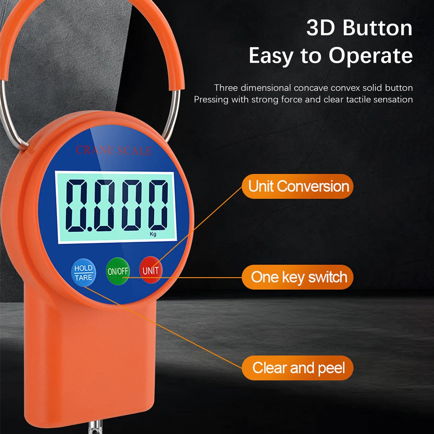 Digital Hanging Weight Scale High-accuracy Portable Handheld Scales
