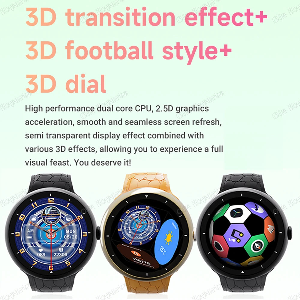 Ola Esporte Smart Watch – Bluetooth Calls, Heart Rate & Sleep